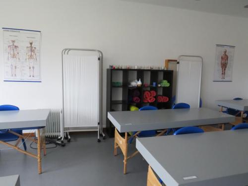 Sala de Aula (Curso de Massagem Estética e Bem-Estar)