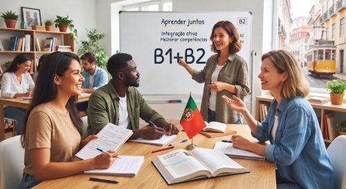 Português Língua de Acolhimento (PLA) – Nível B1 + B2 | e-learning (síncrono)